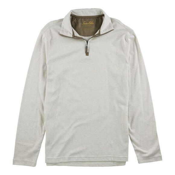 Tasso Elba Mens Supima Pullover Sweater, Off-White, NWT - Picture 1 of 1